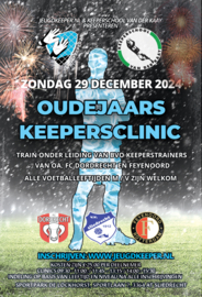 Oudejaars keepersclinic trainen als een prof 29-12-2024 met BVO trainers