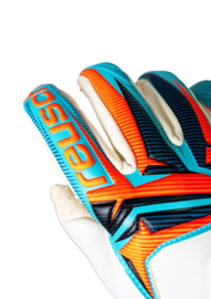 Reusch Attrakt SpeedBump white/light blue