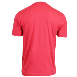 Donnay Heren - T-Shirt Vince - Koraal Rood/roze