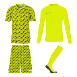 Uhlsport Progressive Goalkeeper Bundle Fluo Yellow / Black