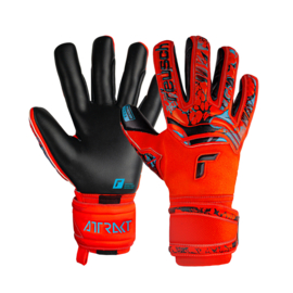 Reusch Attrakt Gold X Electric Red