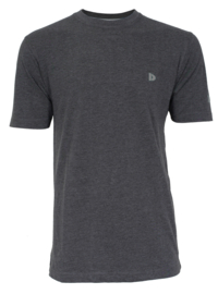 Donnay Heren - T-Shirt Vince - Donkergrijs gemêleerd