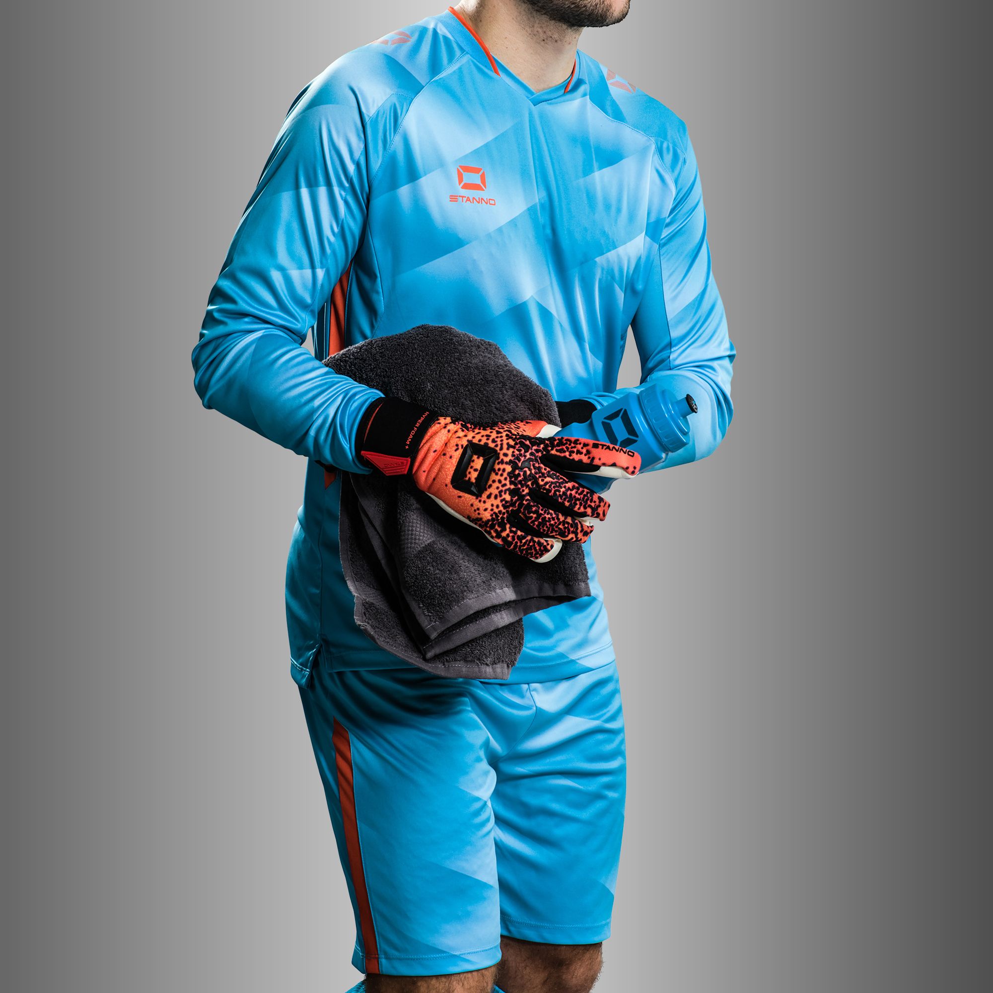Stanno Vik Goalkeeper Set Aqua Blue-Orange