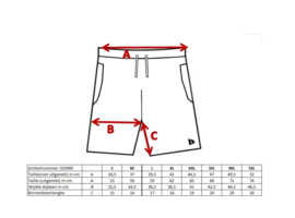 Donnay Heren - kort Sport/zwemshort Toon - Saliegroen