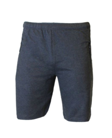 Donnay Heren - Korte joggingbroek Nick -Donkergrijs gemêleerd