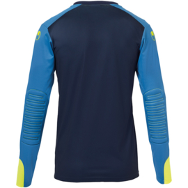 UHLSPORT TOWER KEEPERSSHIRT NAVY/NIGHT BLUE/FLUO YELLOW