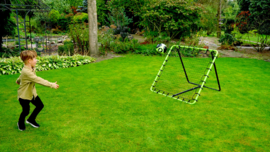 EXIT Tempo multisport rebounder 120x120cm - groen/zwart