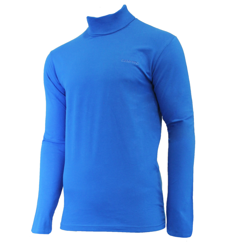 Bezwaar Beweren Geavanceerde Campri Heren - Skipully - shirt met col - Cobaltblauw