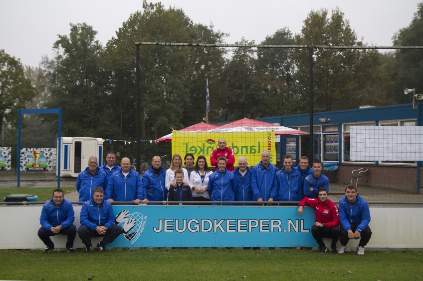 Jeugdkeeper.nl groepsfoto keeperstrainers