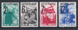 NVPH no 244/247  ANVV cat waarde 270,-
