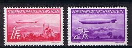 Zeppelin 1936 michel 149/150 postfris. cat waarde 250,00