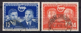 Michel 296/297 gebruikt. cat waarde 9.00