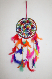 Dream catcher RAINBOW Dream catcher RED ORANGE YELLOW GREEN BLUE  PINK PURPLE