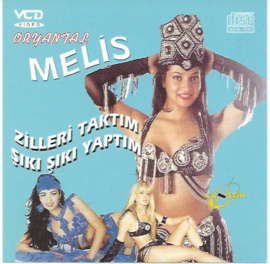 "Oryantal Melis" 1 VCD / DVD  Turkish style bellydance by bellydancers Sidelya, Pervin Tekgul, Asuhan