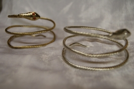 Snake bracelet GOLD color or SILVER color