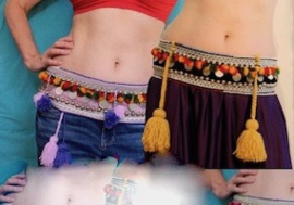 Tribal fusion gordels - belts