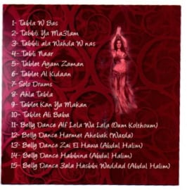 CD "Best of belly dance" Oriental Bellydance Music Buikdans- en darbuka muziek