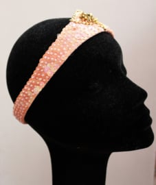 one size - Hippy girls ladies flower head band with roses