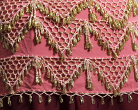 Kralengordel  (VIEUX) ROSE GOUD, handwerk uit Egypte