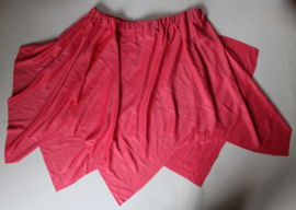 one size M L XL XXL - 5-points skirt CORAL RED - Jupe 5 pointes ROUGE CORAIL