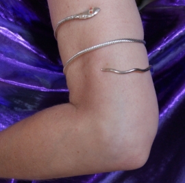 Snake bracelet GOLD color or SILVER color