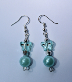 Lightweight butterfly earrings TURQUOISE BLUE