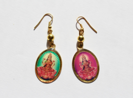Lichtgewicht Lakshmi Devi oorbellen - lightweight Lakshmi Devi  earrings