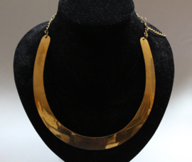 Halssnoer Faraonisch volledig GOUD kleurig - Choker 