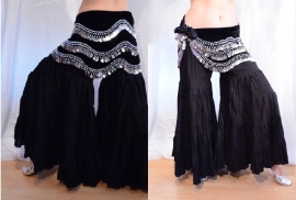 Katoenen strokenbroek tribal fusion ATS -  L, XL, XXL