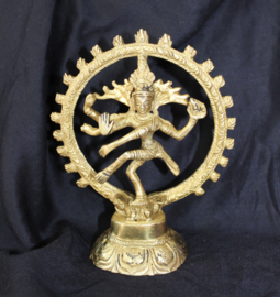 Shiva Nataraj beeldje - 13,5 cm hoog