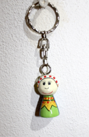 Good Luck doll key ring