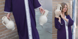32 cm high, 20 cm diameter - Fellahi Jug /  pottery for dance with jug Egypt