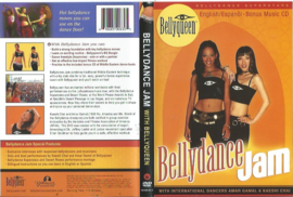 DVD + CD Bellyqueen, Bellydance Jam - Kaeshi Chai and Amar Gamal - ENGLISH and SPANISH spoken