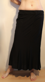 XL 42 44 - 8 Pannel skirt BLACK - Jupe cloche NOIR