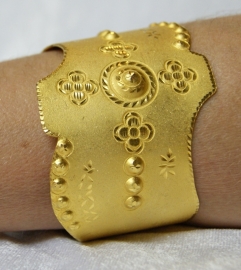 golden bracelet India doublé