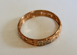 diameter 5,5 cm - Princess bracelet DIAMENTE for young girls GOLD  color diameter 1,2 cm wide  5,5 cm Princess nr5