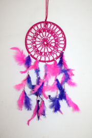 Dromenvanger FUCHSIA ROZE PAARS - Dream catcher