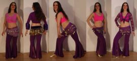 one size - Jazz pants PURPLE