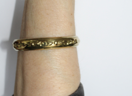 6,7 cm diameter - GOLDEN bracelet / bangles