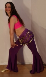 one size - Jazz pants PURPLE