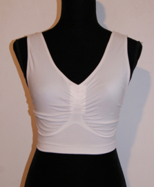 XL/ XXL - Comfortable, sleeveless stretch bra, seamless workout stretch top WHITE, BEIGE, PINK, LIGHT PINK, LIGHT BLUE, BLACK