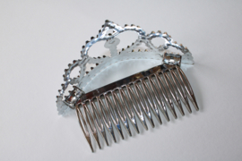 10 cm wide - Mini tiara princess comb