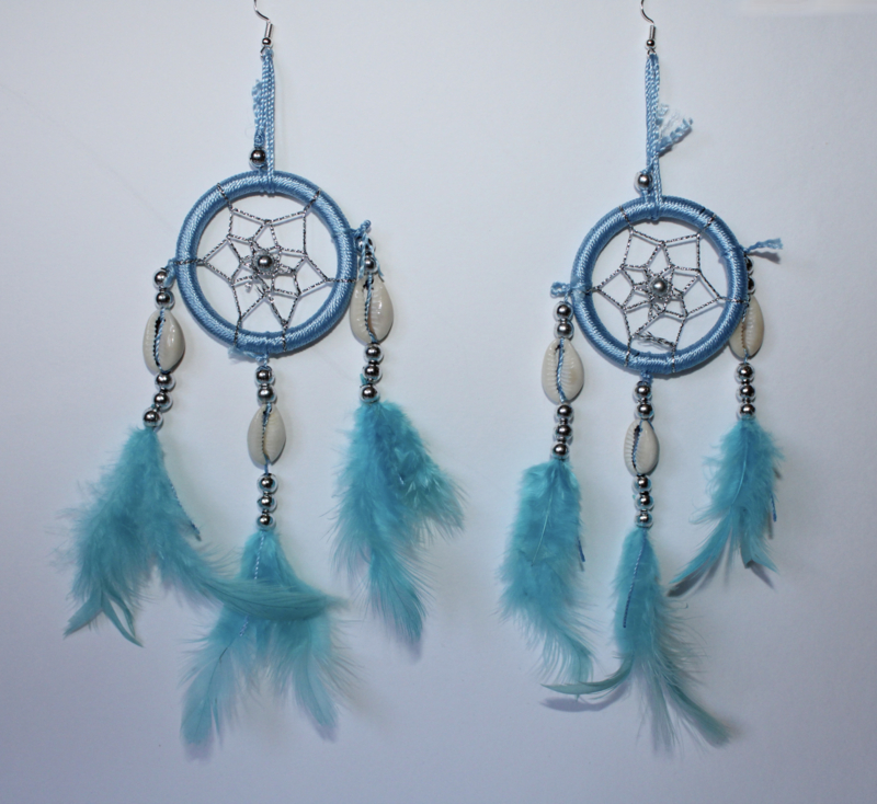 Susana ” Antique Turquoise & Copper Dream Catcher Earrings ( Patina ) – Ale  Accessories