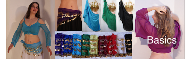 bellydance basics buikdanssjaals muntjesgordels sluiers