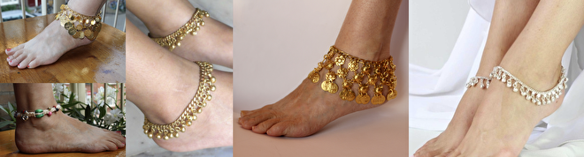 enkelbandjes buikdanswinkel anklets