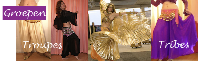 buikdans groepen tribes troupes bellydance