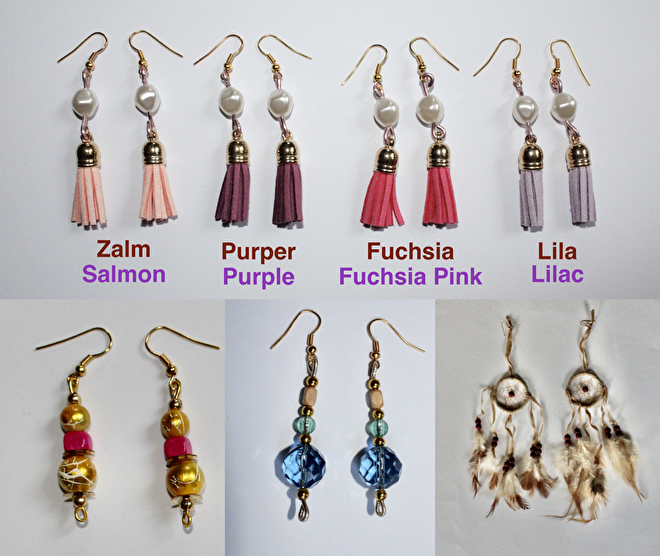 oorbellen buikdanswinkel earrings