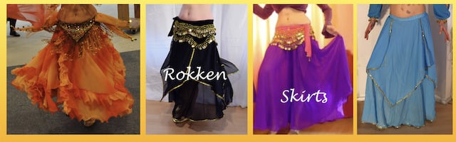 buikdansrok zijde orientaalse Bohemian Boho bellydance skirt Bauchtanz Röcke jupe danse orientale