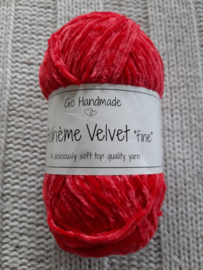 Bohème Velvet Fine Rood