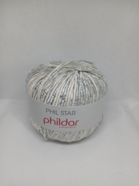 Phildar Phil Star Wit/Zilver